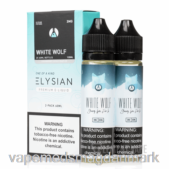 Vape Væske Hvid Ulv - Elysian Labs - 120ml 0mg